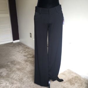 Michael Kors Black Wide Leg Work Pants Slacks Trousers Size 2